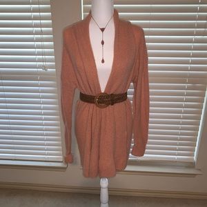 Charlotte Russe Shawl Open Front Cardigan